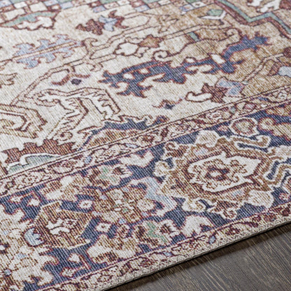 Livabliss Iris Updated Traditional Medallion Area Rug