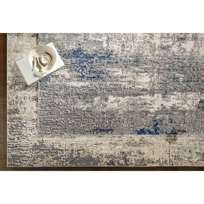 Livabliss Oskar Modern Distressed Area Rug