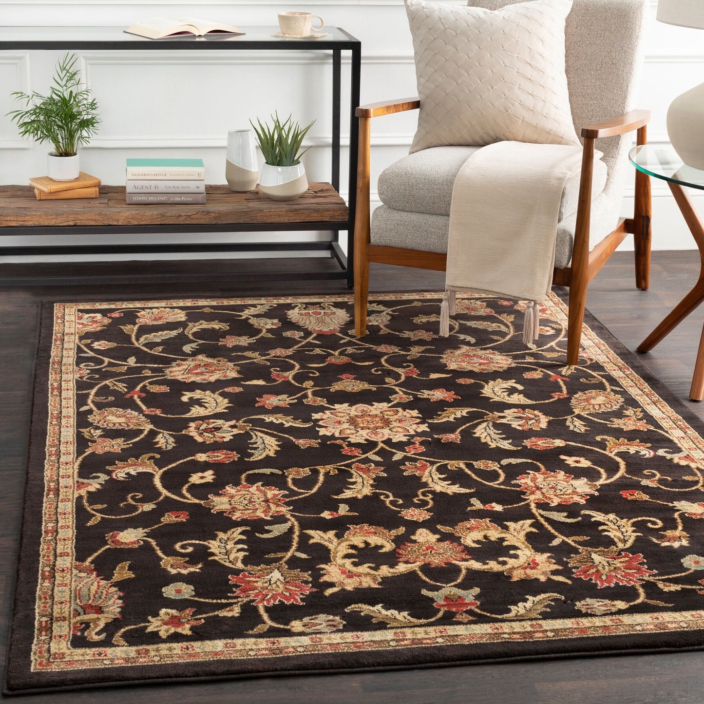 Livabliss Riley Updated Traditional Oriental Area Rug