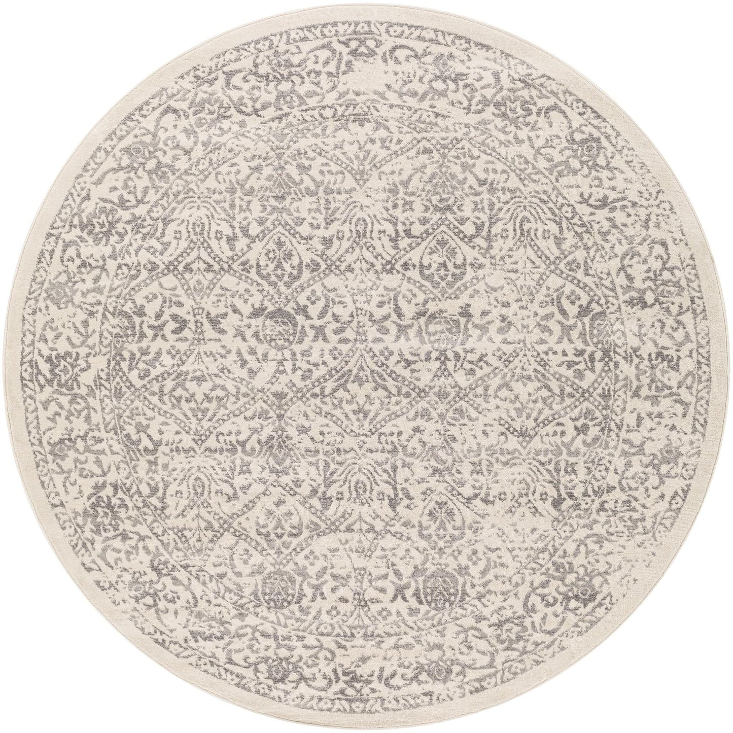 Livabliss Roma Distressed Medallion Area Rug