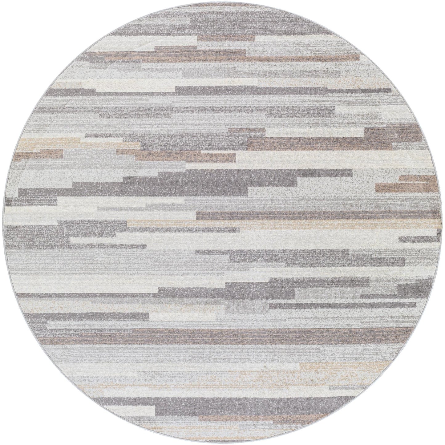 Livabliss Roma Minimalist Medallion Area Rug
