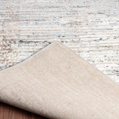 Lumina High-Low Pile Modern and Contemporary Abstract Strie Area Rug