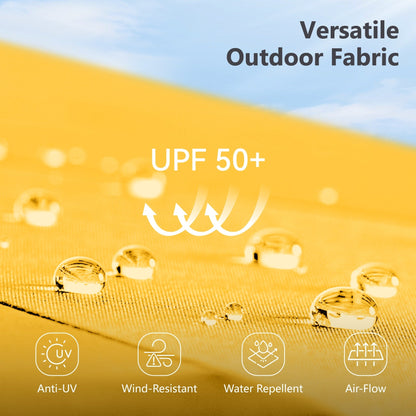 MAISON ARTS 13ft Double -Sided Patio Umbrella Extra Large with Crank