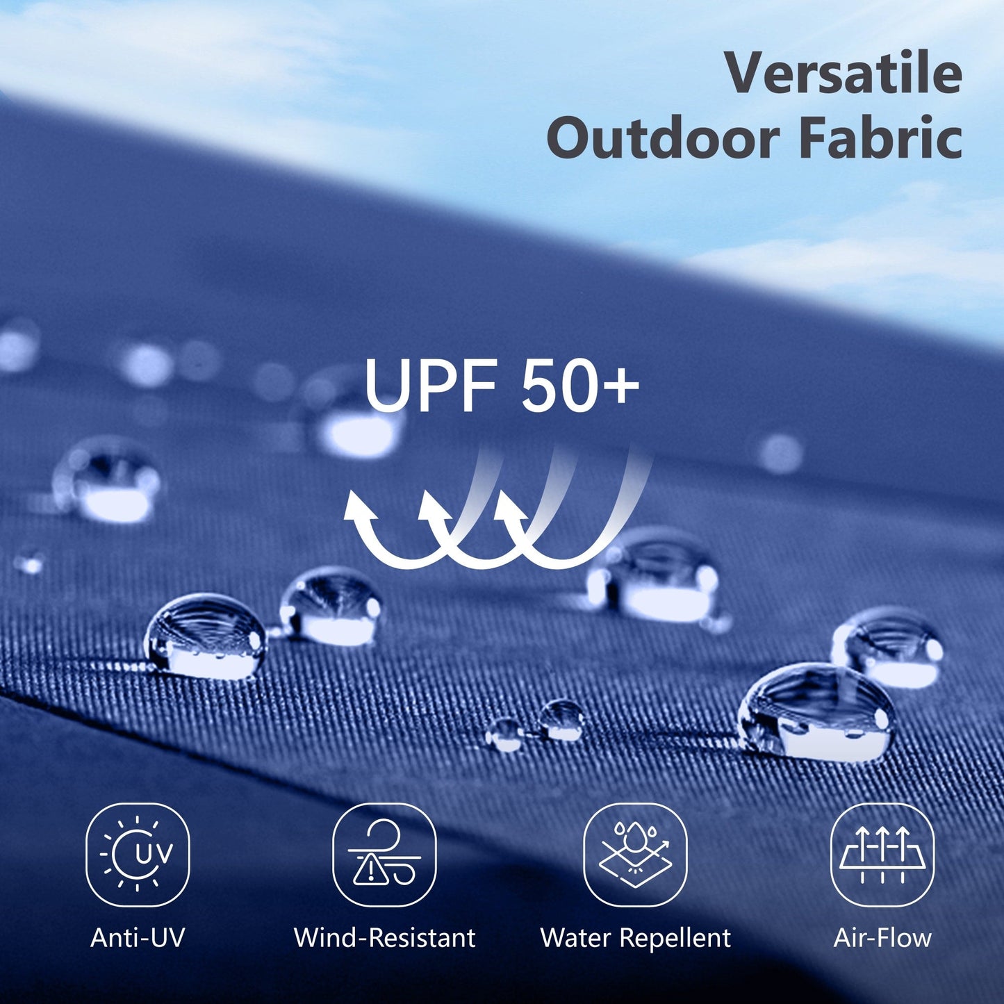 MAISON ARTS 13ft Double -Sided Patio Umbrella Extra Large with Crank