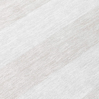 Machine Washable Indoor/ Outdoor Cabana Stripe Chantille Rug