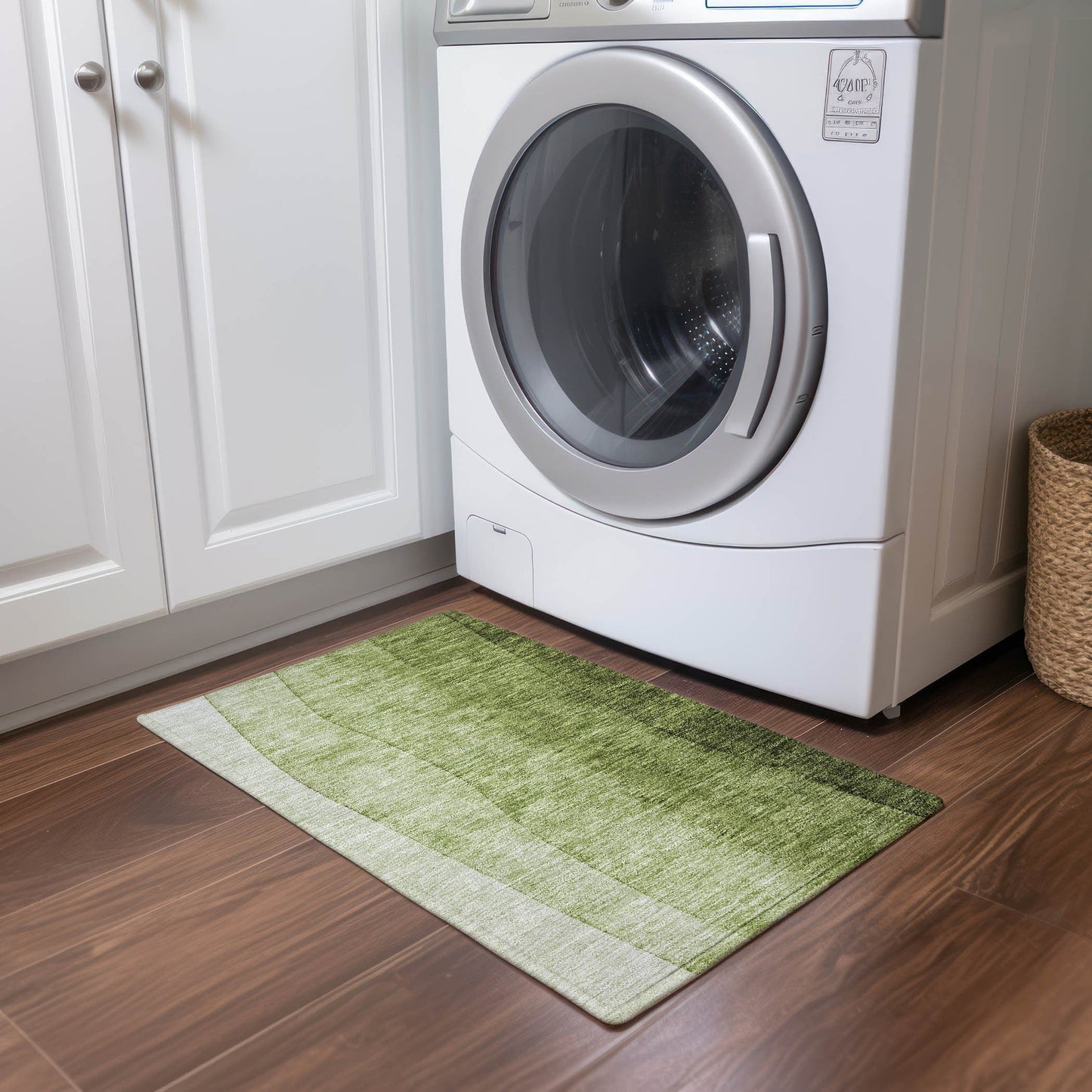 Machine Washable Indoor/ Outdoor Chantille Contemporary Ombre Rug