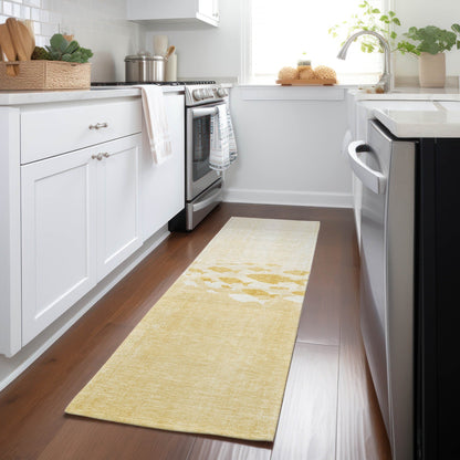 Machine Washable Indoor/ Outdoor Chantille Modern Sea Life Rug