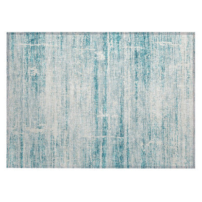 Machine Washable Indoor/ Outdoor Chantille Ombre Solid Rug