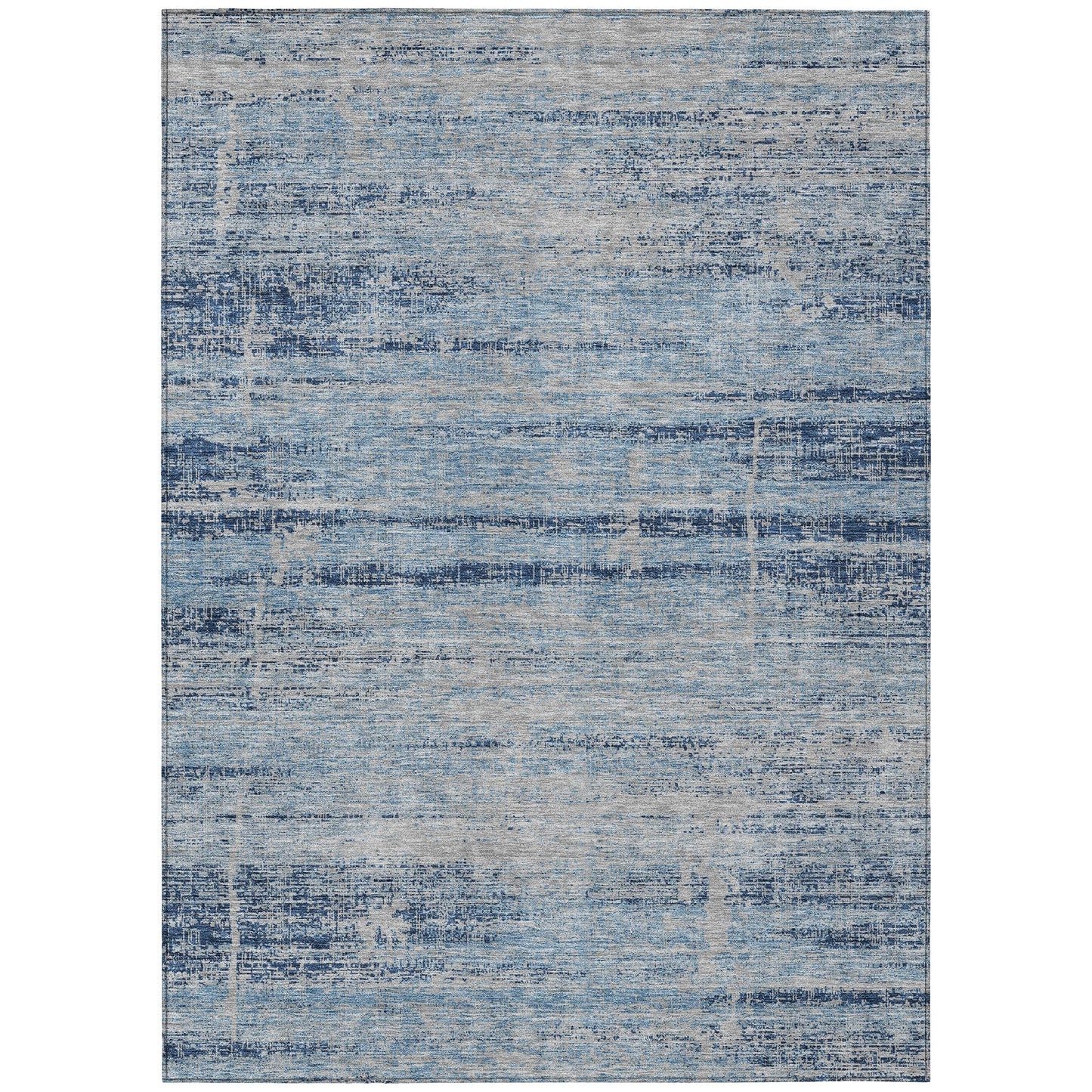 Machine Washable Indoor/ Outdoor Chantille Ombre Solid Rug