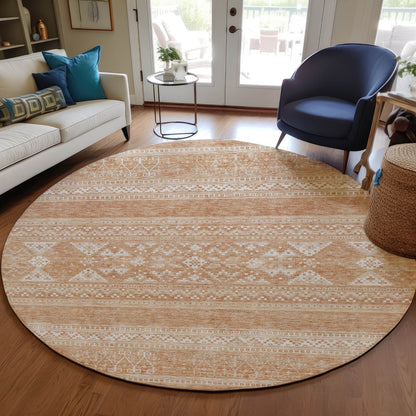Machine Washable Indoor/ Outdoor Chantille Tribal Boho Rug