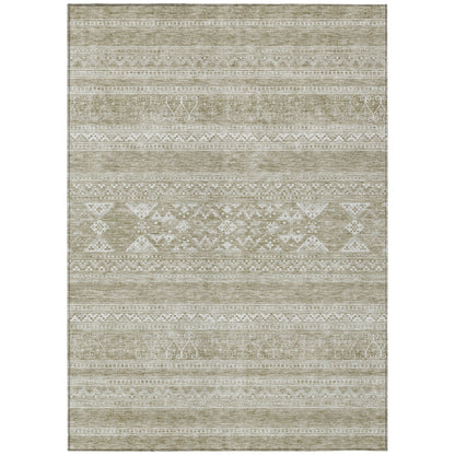 Machine Washable Indoor/ Outdoor Chantille Tribal Boho Rug