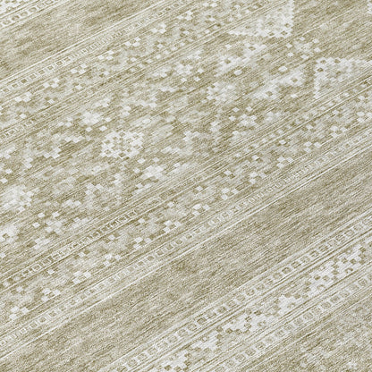 Machine Washable Indoor/ Outdoor Chantille Tribal Boho Rug