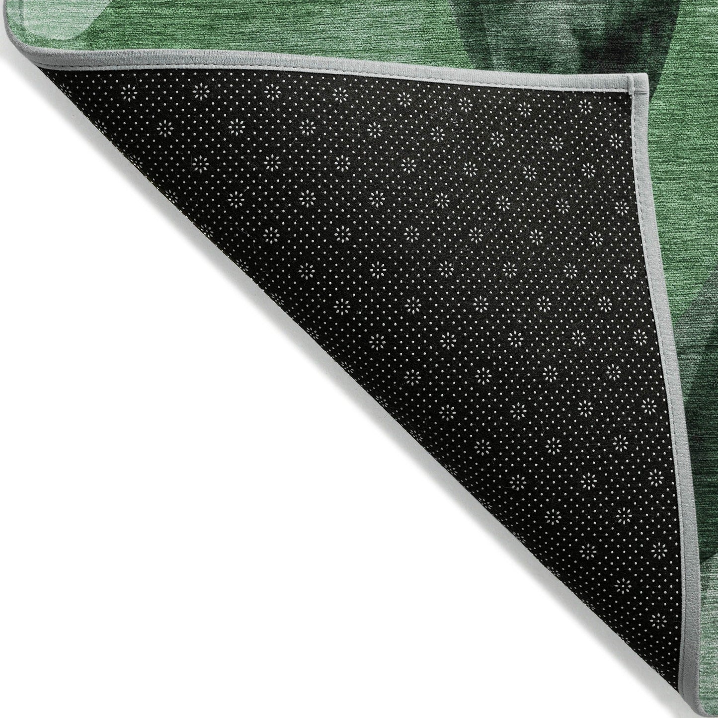 Machine Washable Indoor/ Outdoor Modern Chantille Rug