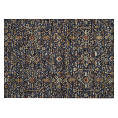 Machine Washable Indoor/ Outdoor Traditional Persian Chantille Rug