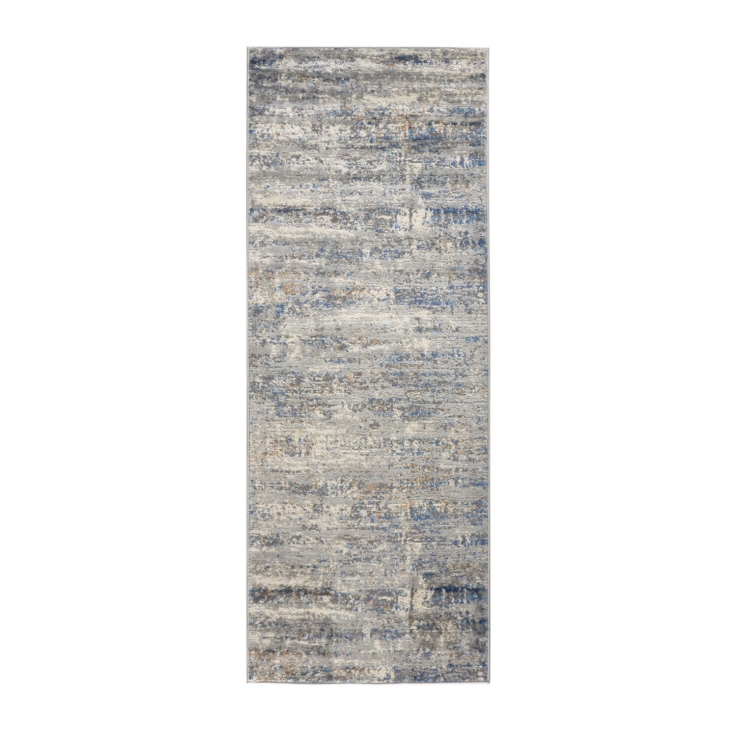 Madison Park Marie Blue/ Cream Abstract Area Rug