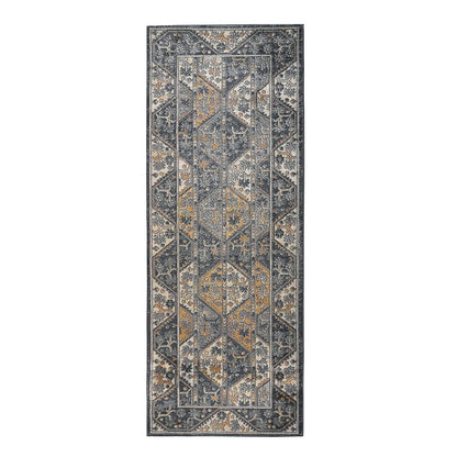 Madison Park Mila Tiled Border Area Rug