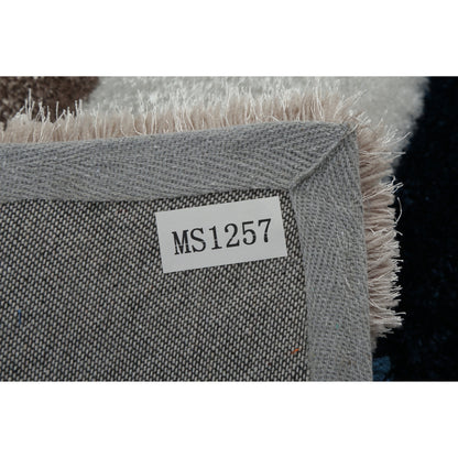 Mateos Shag Abstract Designed Area Rug