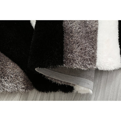 Mateos Shag Abstract Designed Area Rug