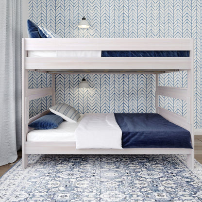 Max and Lily Farmhouse Queen over Queen Bunk Bed