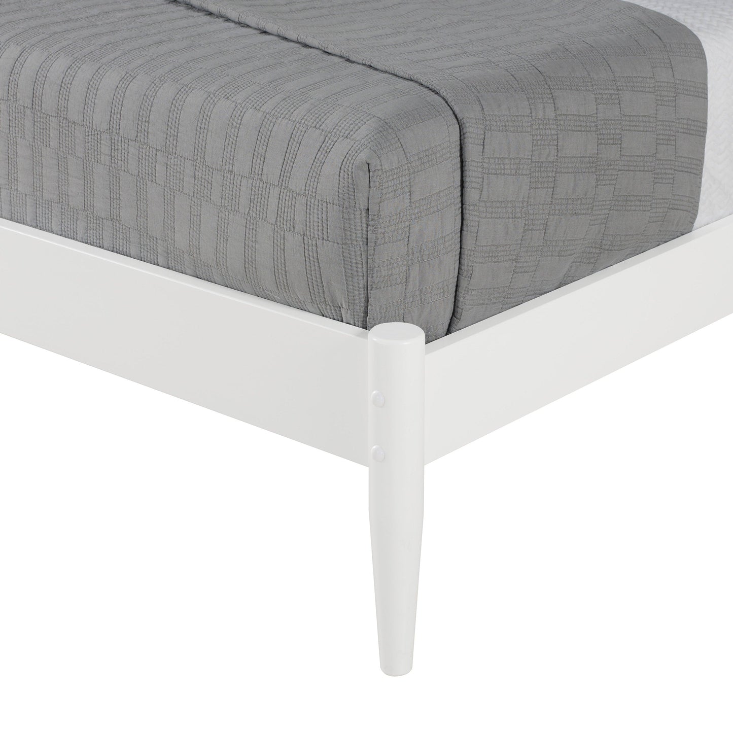 Mid-Century Panel Bed