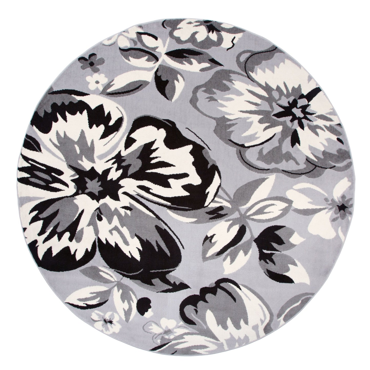 World Rug Gallery Modern Floral Design Area Rug