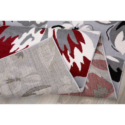 World Rug Gallery Modern Floral Design Area Rug