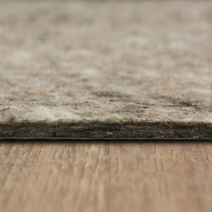 Mohawk Home Non Slip Rug Pad 1/2 Inch Thick Felt Cushion Reversible - Grey