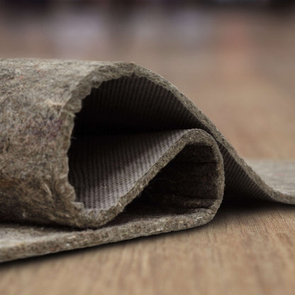 Mohawk Home Non Slip Rug Pad 3/8 Inch Thick Felt Cushion Reversible - Grey