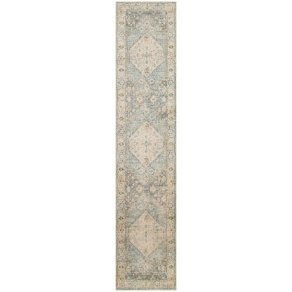 Nourison Abby Machine Washable Indoor only Persian Distressed Area Rug