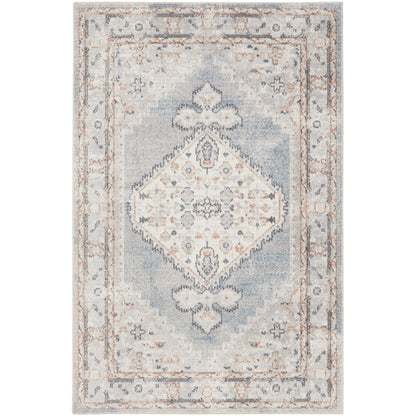 Nourison Abby Machine Washable Indoor only Persian Distressed Area Rug