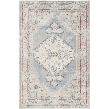 Nourison Abby Machine Washable Indoor only Persian Distressed Area Rug