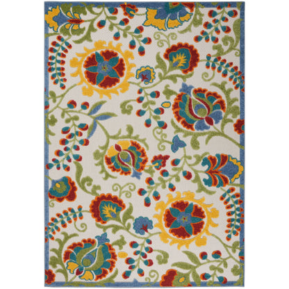 Nourison Alice Indoor/Outdoor Floral Area Rug