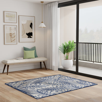 Nourison Alice Indoor/Outdoor Floral Area Rug