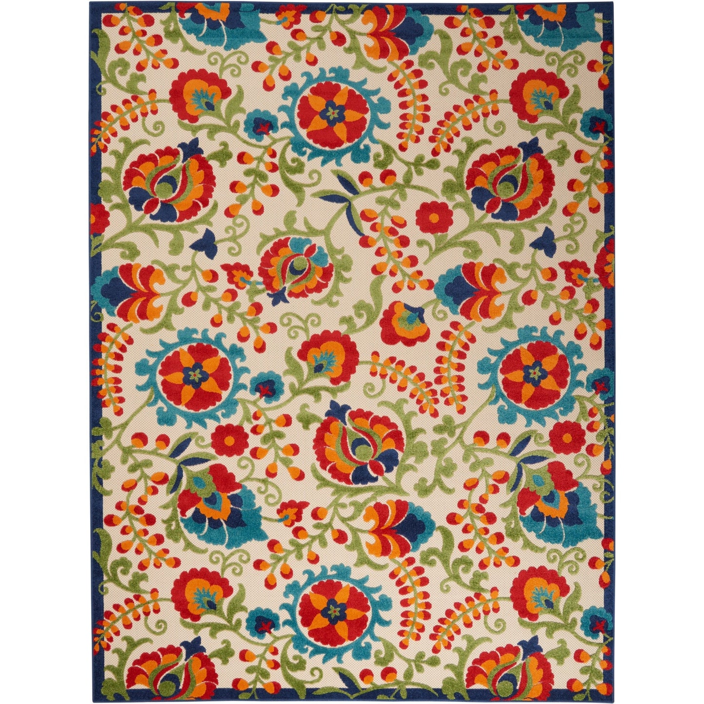 Nourison Alice Indoor/Outdoor Floral Area Rug