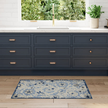 Nourison Alice Indoor/Outdoor Floral Area Rug