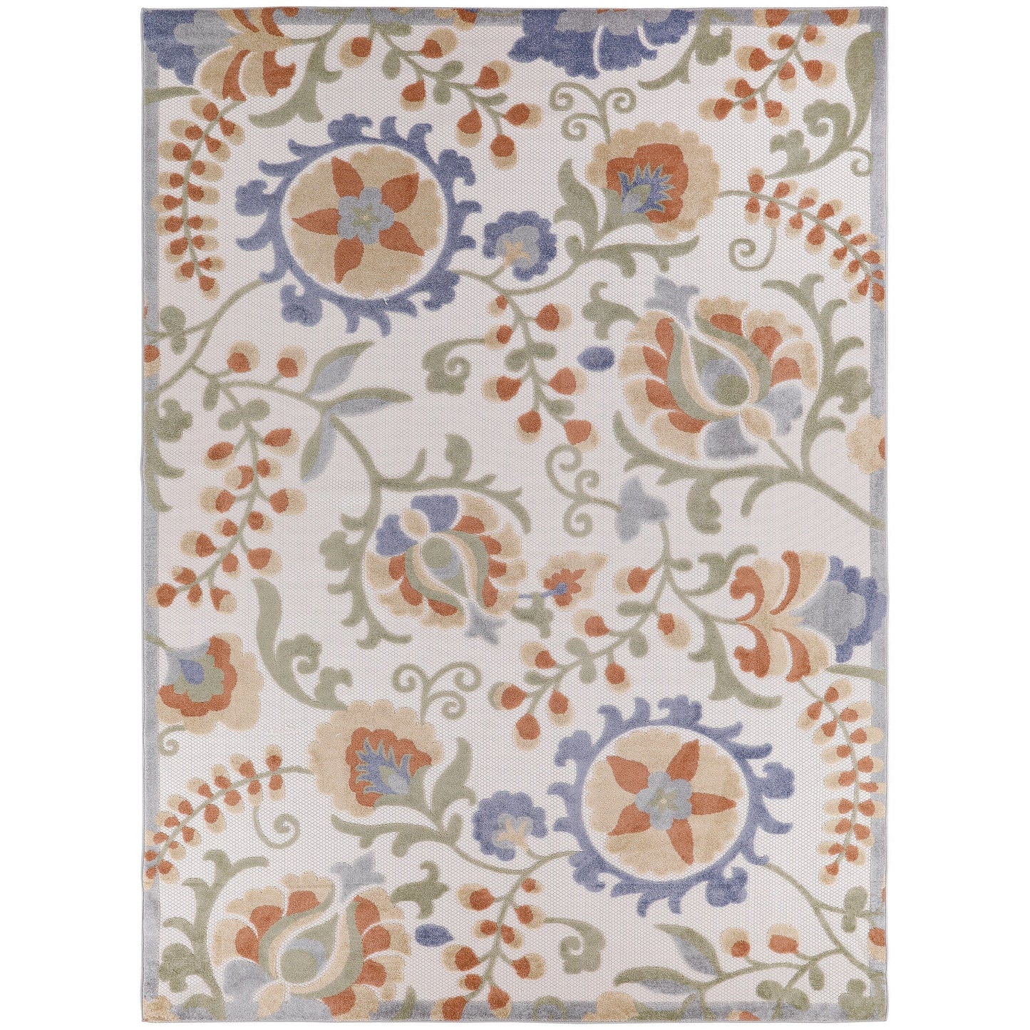 Nourison Alice Indoor/Outdoor Floral Area Rug