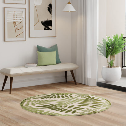 Nourison Alice Indoor/Outdoor Floral Area Rug