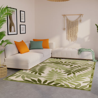 Nourison Alice Indoor/Outdoor Floral Area Rug