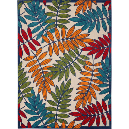 Nourison Alice Indoor/Outdoor Floral Area Rug