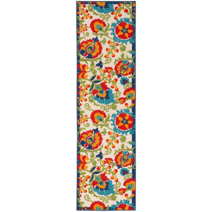 Nourison Alice Indoor/Outdoor Floral Area Rug