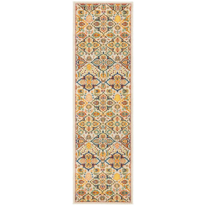 Nourison Allur Contemporary Boho Floral Medallion Area Rug