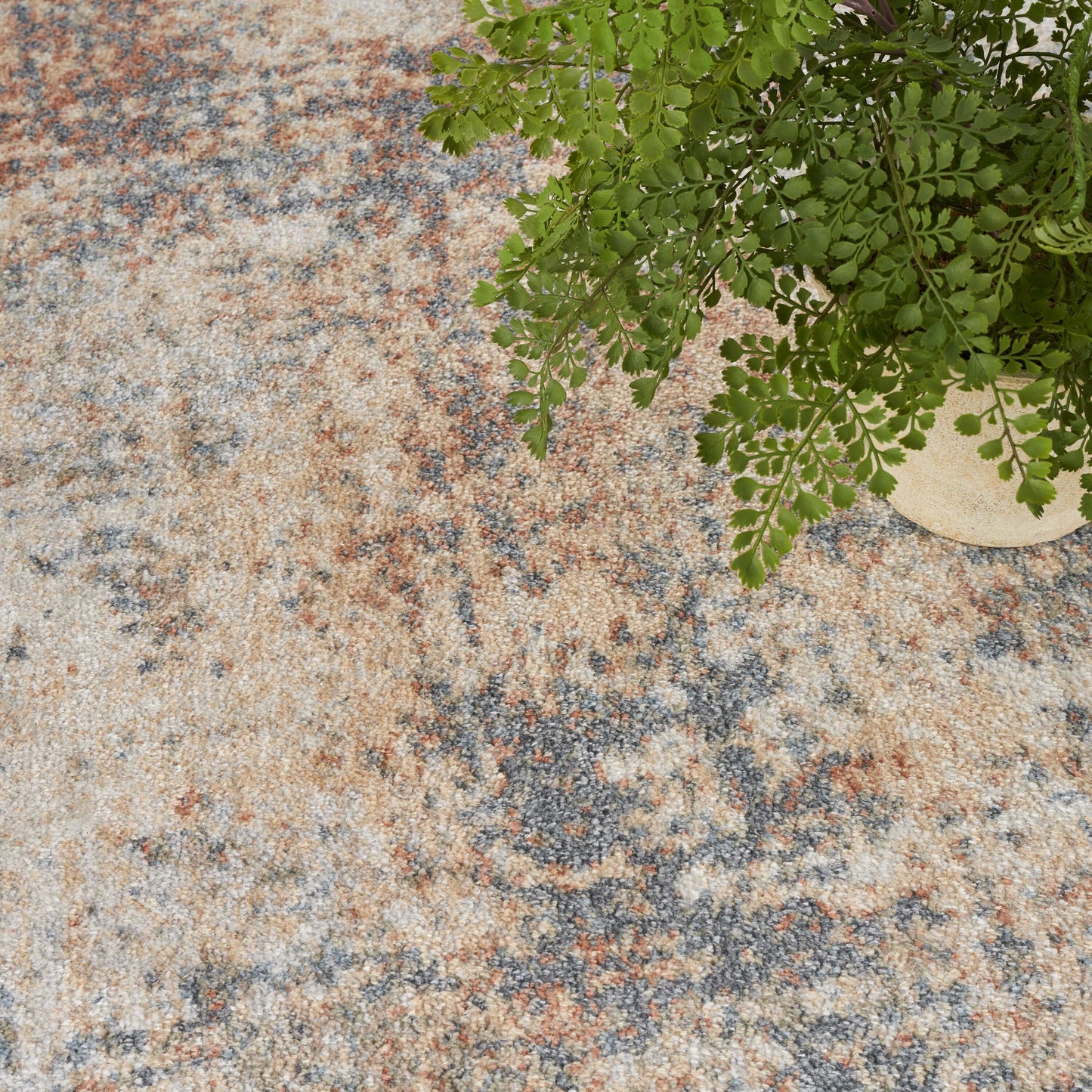 Nourison Astra Machine Washable Abstract Area Rug