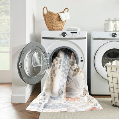 Nourison Astra Machine Washable Animal Print Area Rug