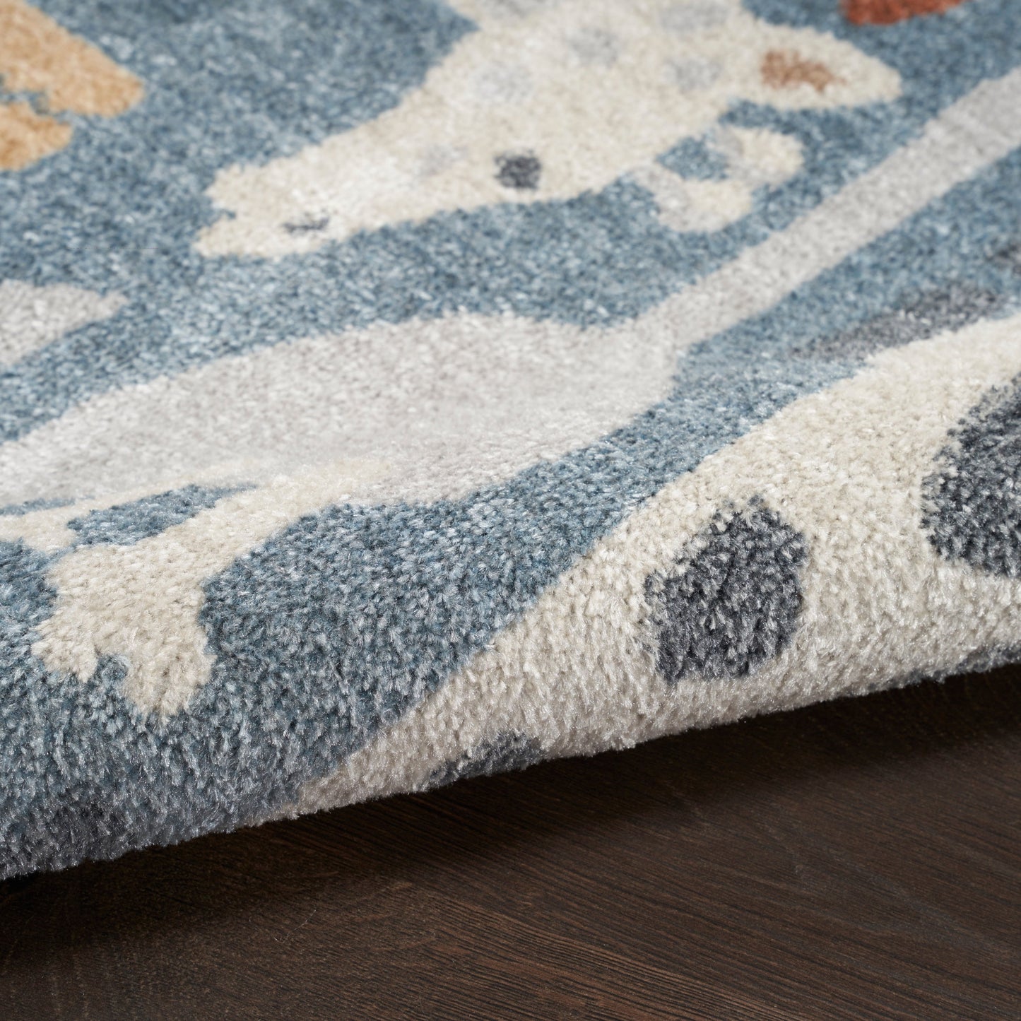 Nourison Astra Machine Washable Animal Print Area Rug