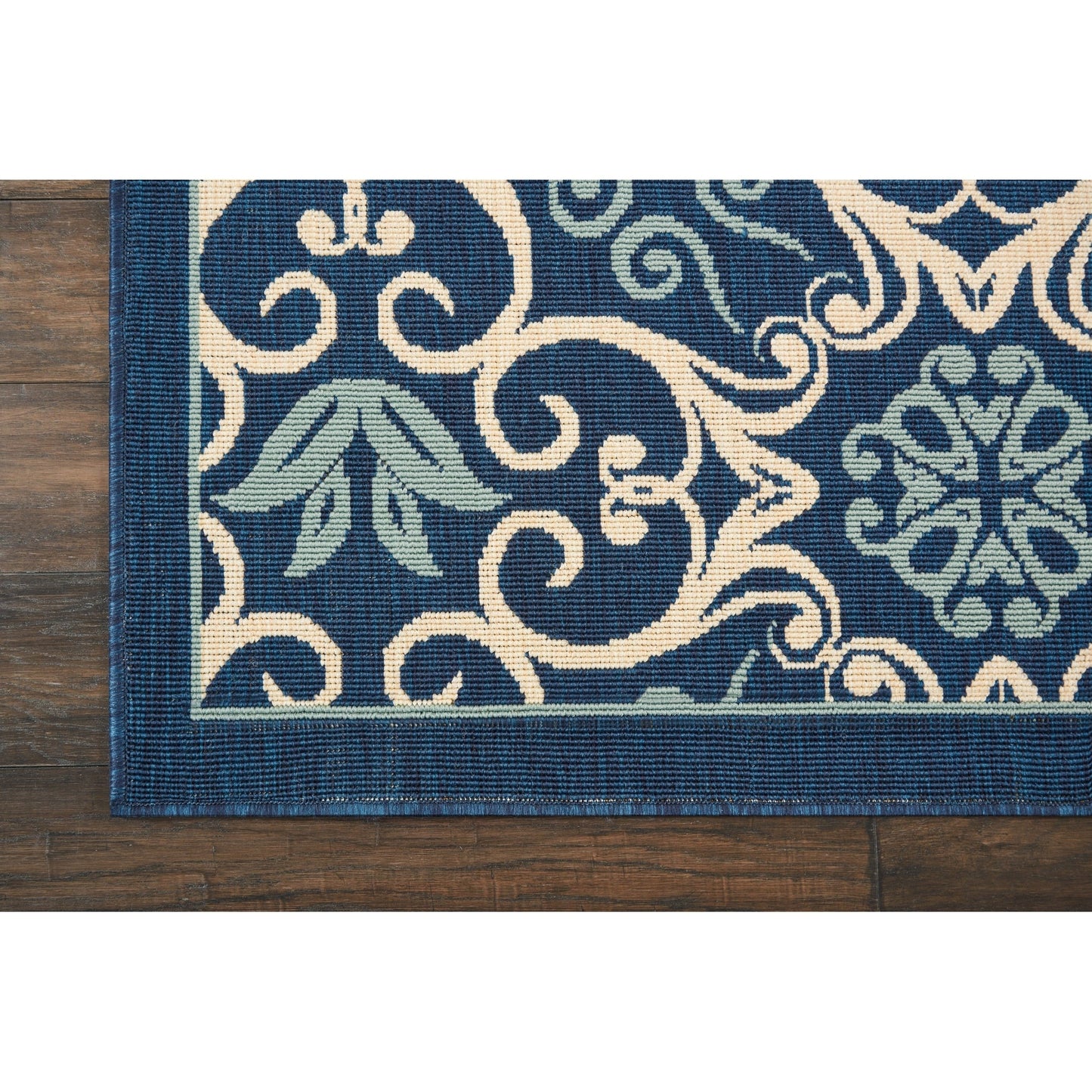Nourison Caribbean Floral Geometric Indoor/Outdoor Area Rug
