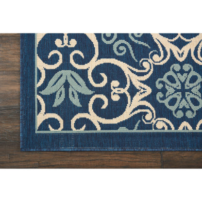 Nourison Caribbean Floral Geometric Indoor/Outdoor Area Rug