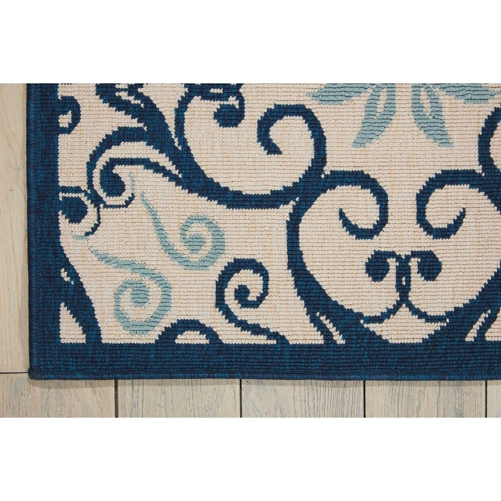 Nourison Caribbean Floral Geometric Indoor/Outdoor Area Rug