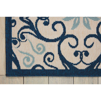 Nourison Caribbean Floral Geometric Indoor/Outdoor Area Rug