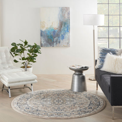 Nourison Concerto Classic Persian Medallion Area Rug.