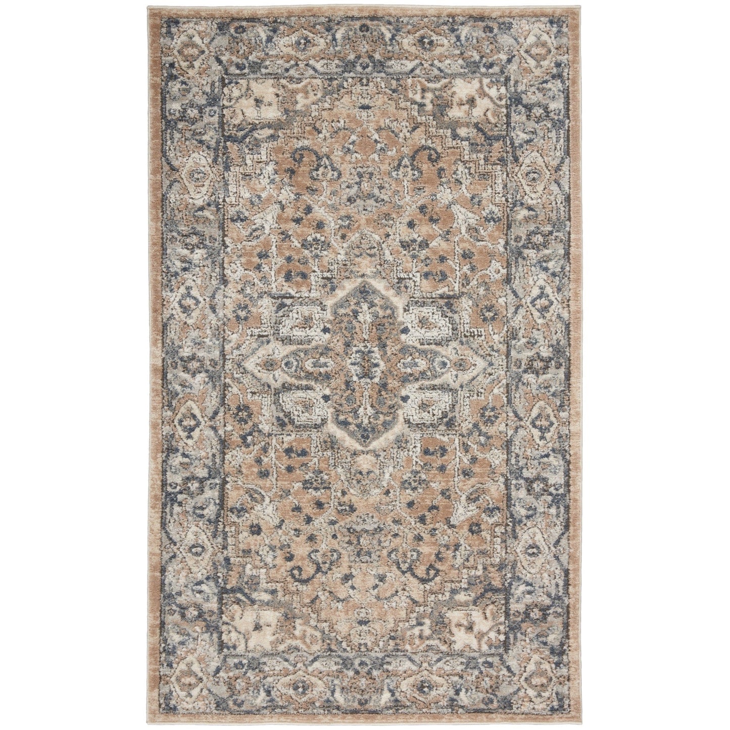 Nourison Concerto Classic Persian Medallion Area Rug.